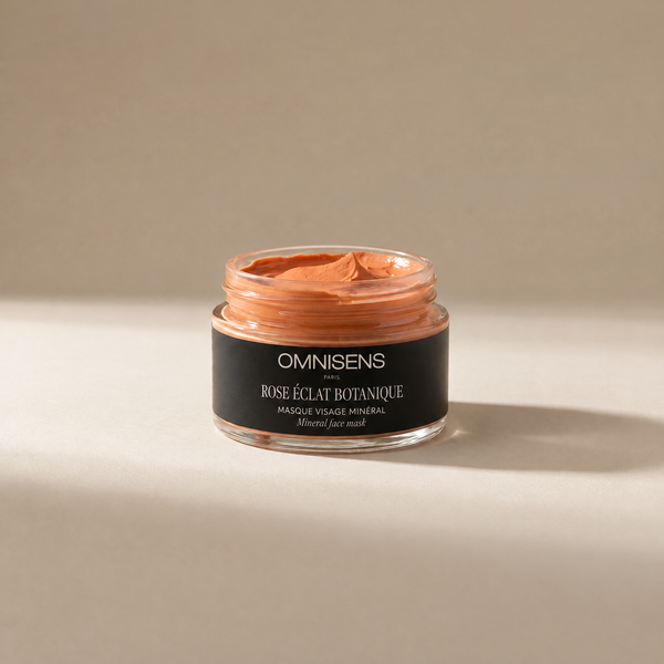 MASQUE VISAGE ROSE ECLAT BOTANIQUE OMNISENS 1