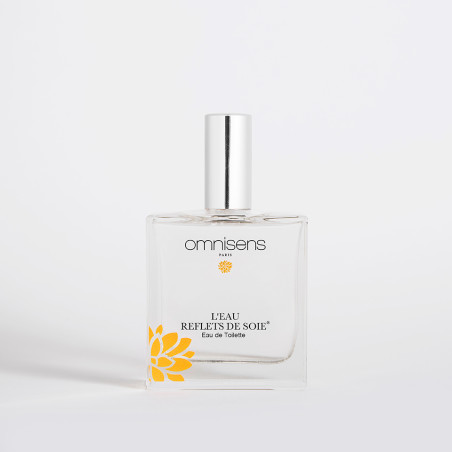 Reflets de Soie® Eau de Toilette, sensual fragrance with Vanilla, Orange Blossom and Almond Flower, 96% natural ingredients