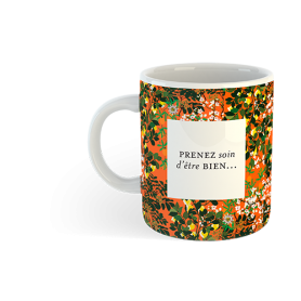 Mug DÉLICE PASSION® Floral print mug - OMNISENS.fr