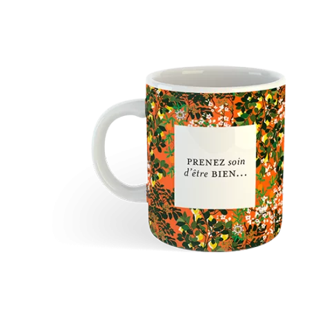 Mug DÉLICE PASSION® Floral print mug - OMNISENS.fr